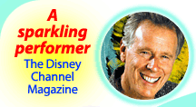 A sparkling performer. The Disney Channel Magazine
